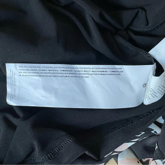 Joseph Ribkoff Semi-Sheer Faux Wrap Printed Dress - 29499 - Picture 16 of 16